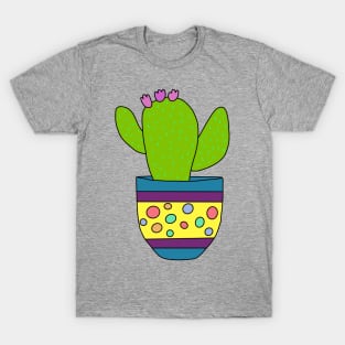 Cute Cactus Design #97: Just Give Me A Hug Cactus T-Shirt